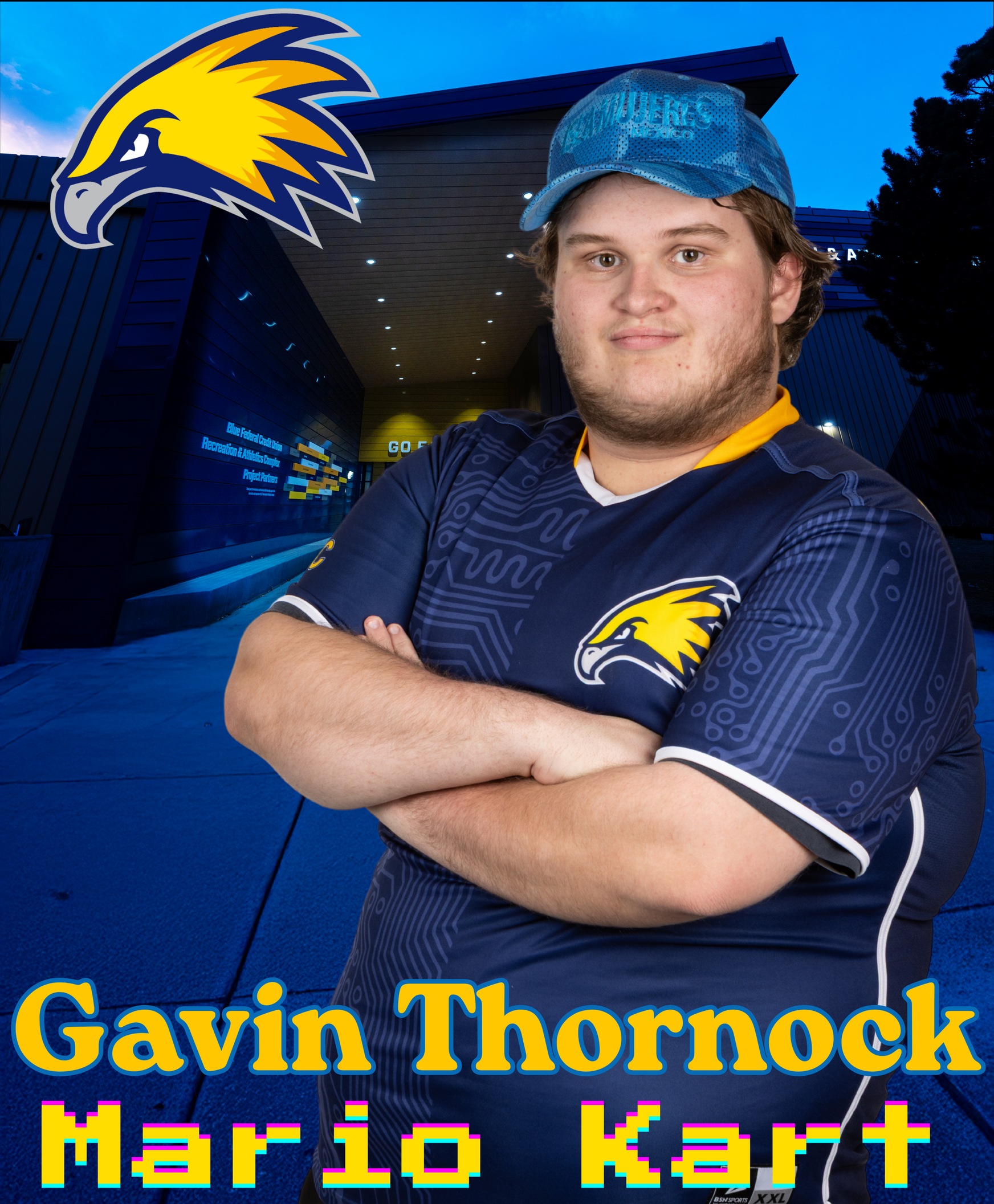 Gavin Thornock - NJCAAE Leading Mario Kart Racer