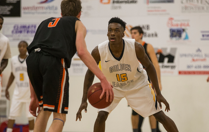 Golden Eagles All Over Planet Athlete in Mustang Invite