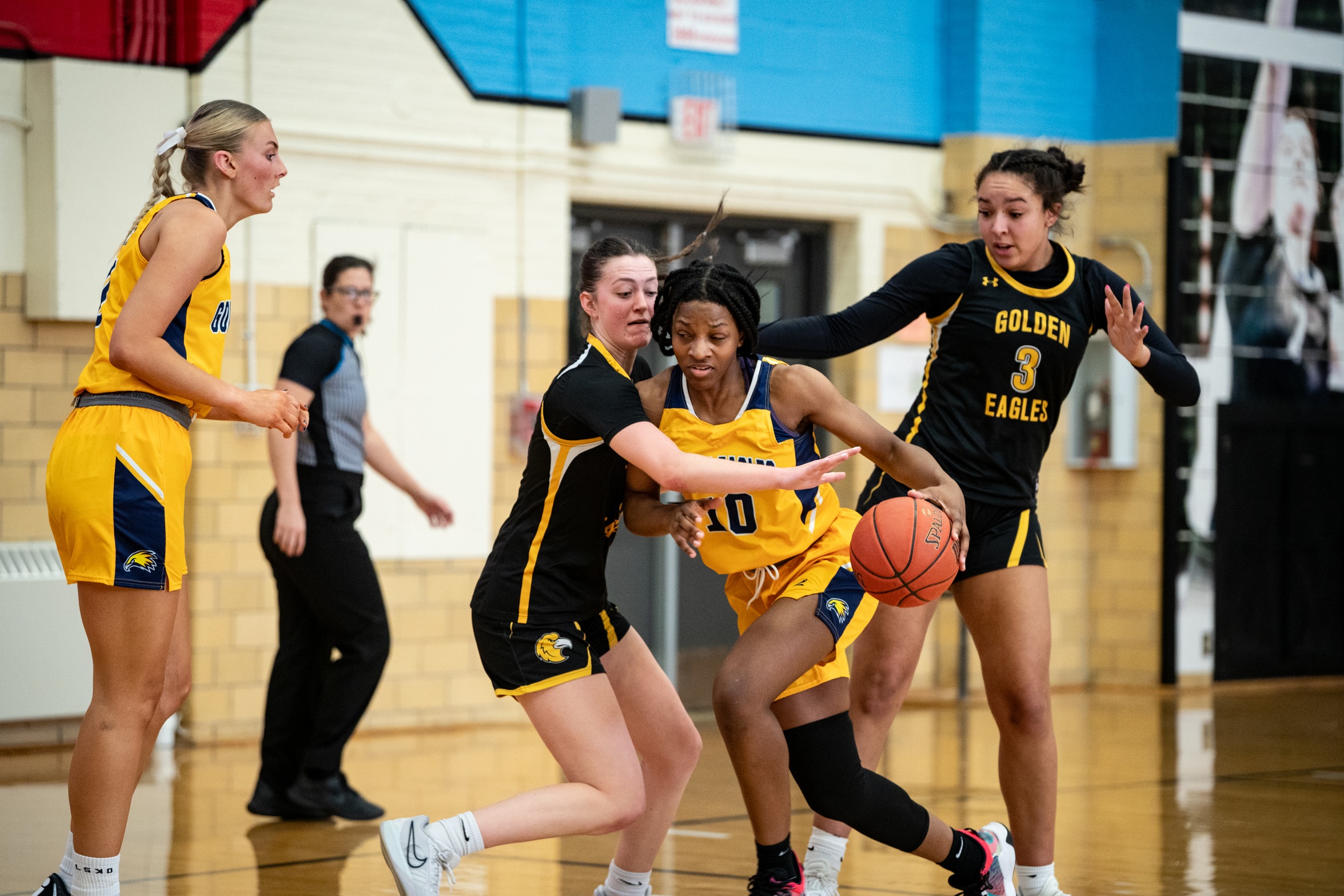 Double trouble as Golden Eagles win second straight conference game over Northwest College 69-54