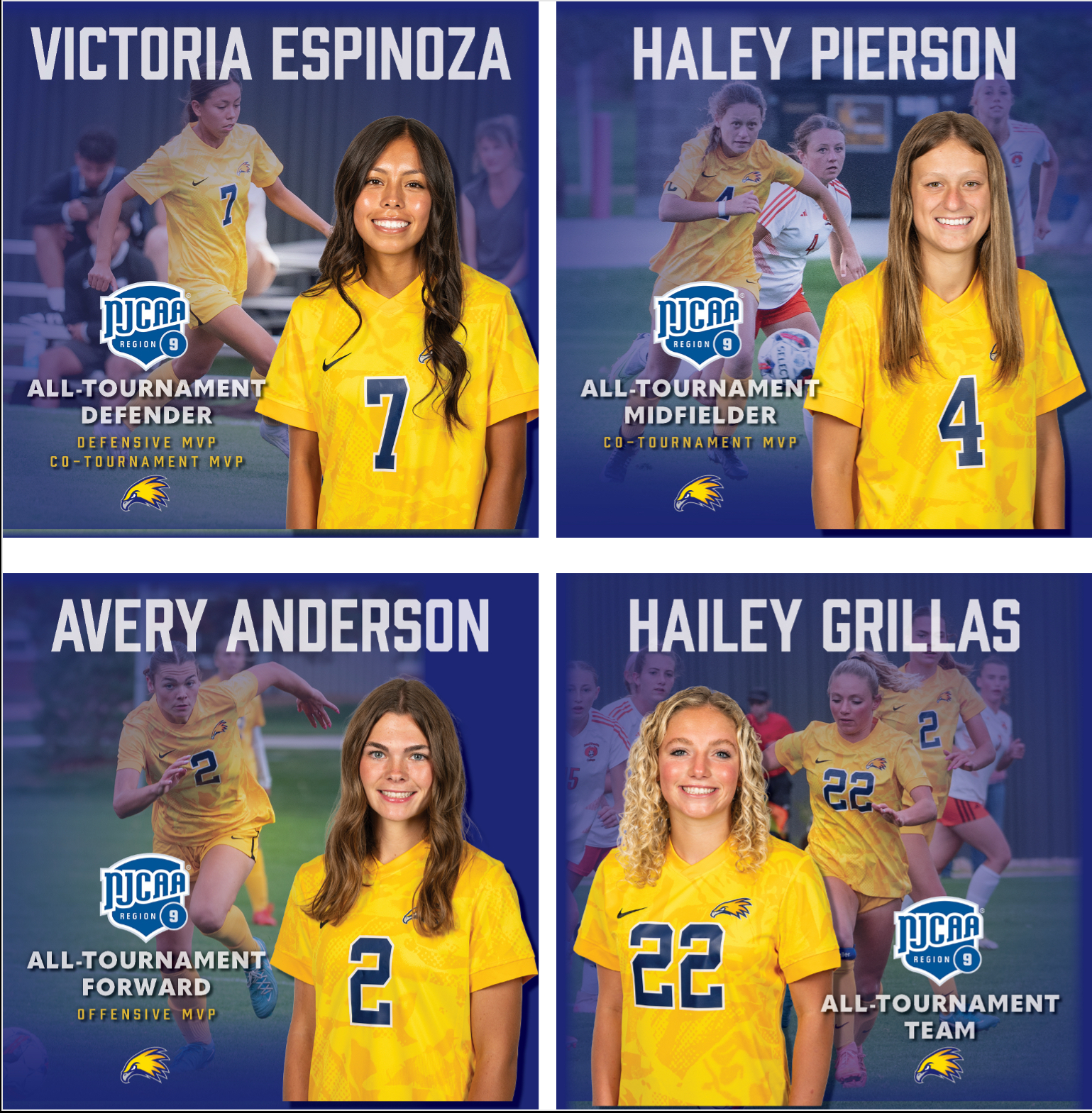 Four LCCC Players Named to Region IX All-Tournament Team