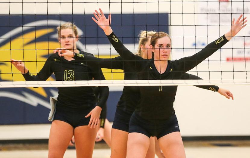 Golden Eagles Defeat Casper College in Three Sets