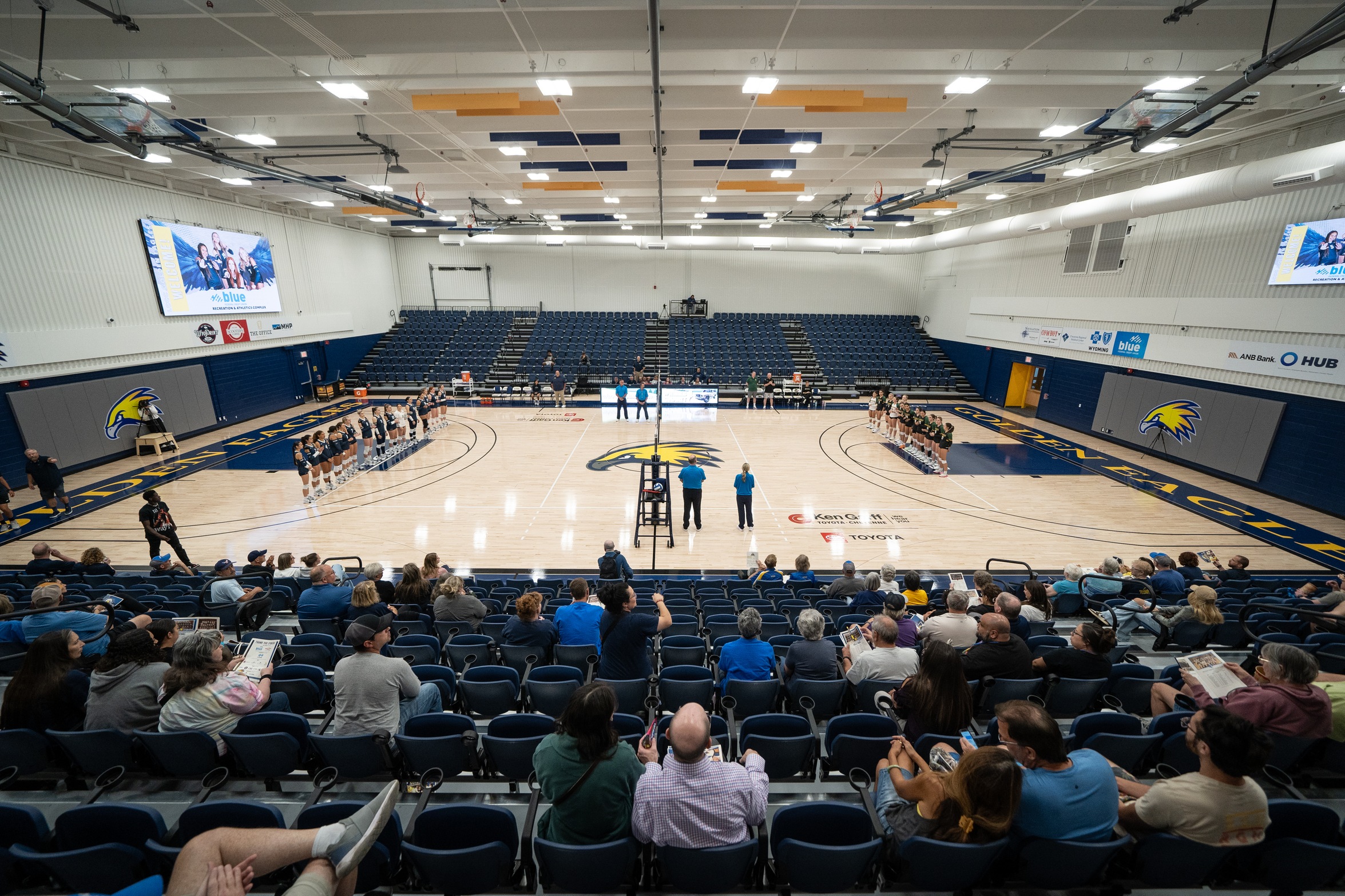 Golden Eagles Sweep Ranger College in Dominant Home Opener